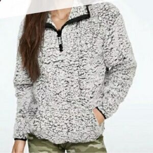 🔴 vs fleece quarter zip